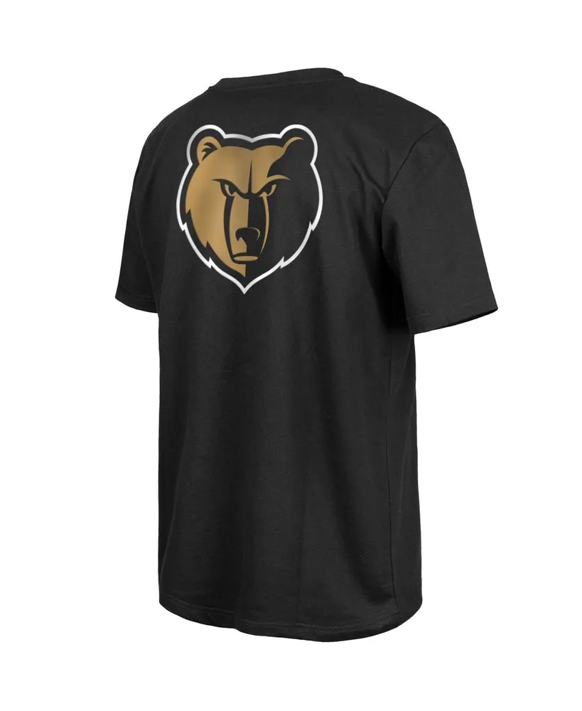 Men's New Era Black Memphis Grizzlies 2023/24 City Edition Elite Pack T-shirt