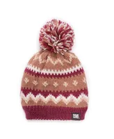 Muk Luks Women's Cuff Knit Beanie, Canyon Rose, One Size