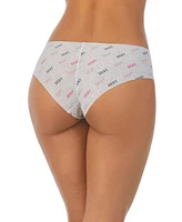 Dkny Litewear Cut Anywear Logo-Printed Hipster Underwear DK5028