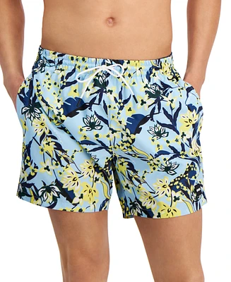 Boss by Hugo Men's Piranha Graphic 5.3" Swim Trunks