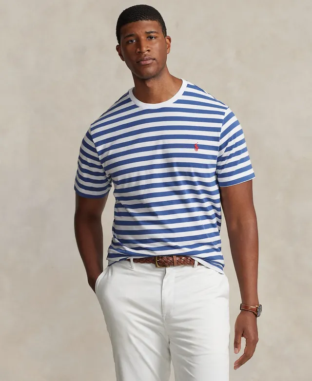 Polo Ralph Lauren Men's Big & Tall Jersey V-Neck T-Shirt - Macy's