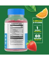 Lifeable Sugar Free B Complex with Vitamin C for Kids Gummies - Energy, Nervous System - Great Tasting, Dietary Supplement Vitamins - 60 Gummies