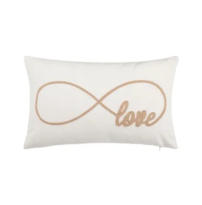 Safavieh Infinite Love 12" x 18" Pillow