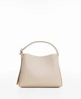 Mango Women's Buckle Detail Shopper Bag