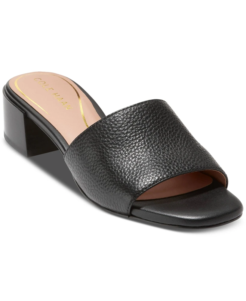 Cole Haan Women's Calli Single-Band Block-Heel Dress Sandals