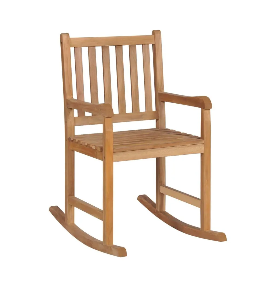 Rocking Chair Solid Teak Wood