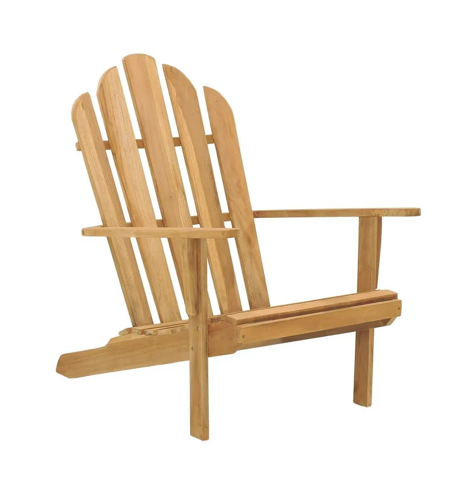 Adirondack Chair Solid Teak Wood