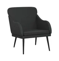 Armchair Black 24.8"x29.9"x31.5" Faux Leather