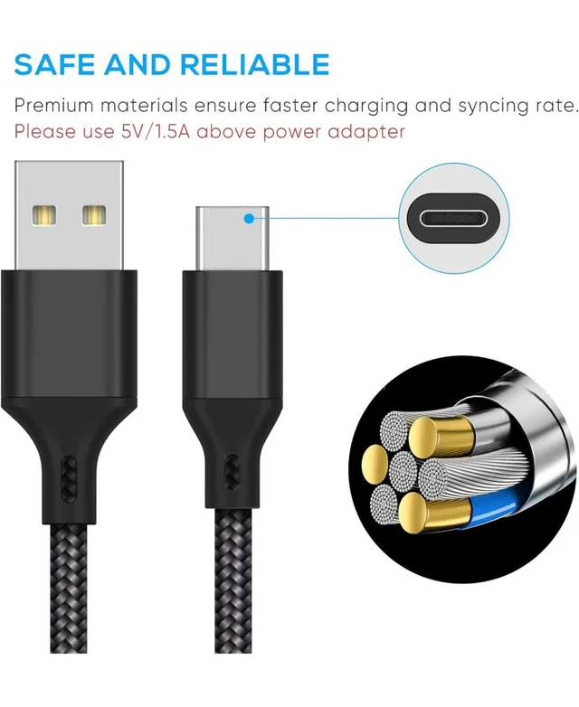 GoTo™ USB C to A Cable, 4 ft