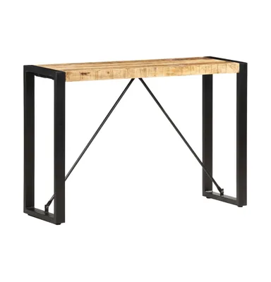 Console Table 43.3"x13.8"x29.9" Solid Mango Wood