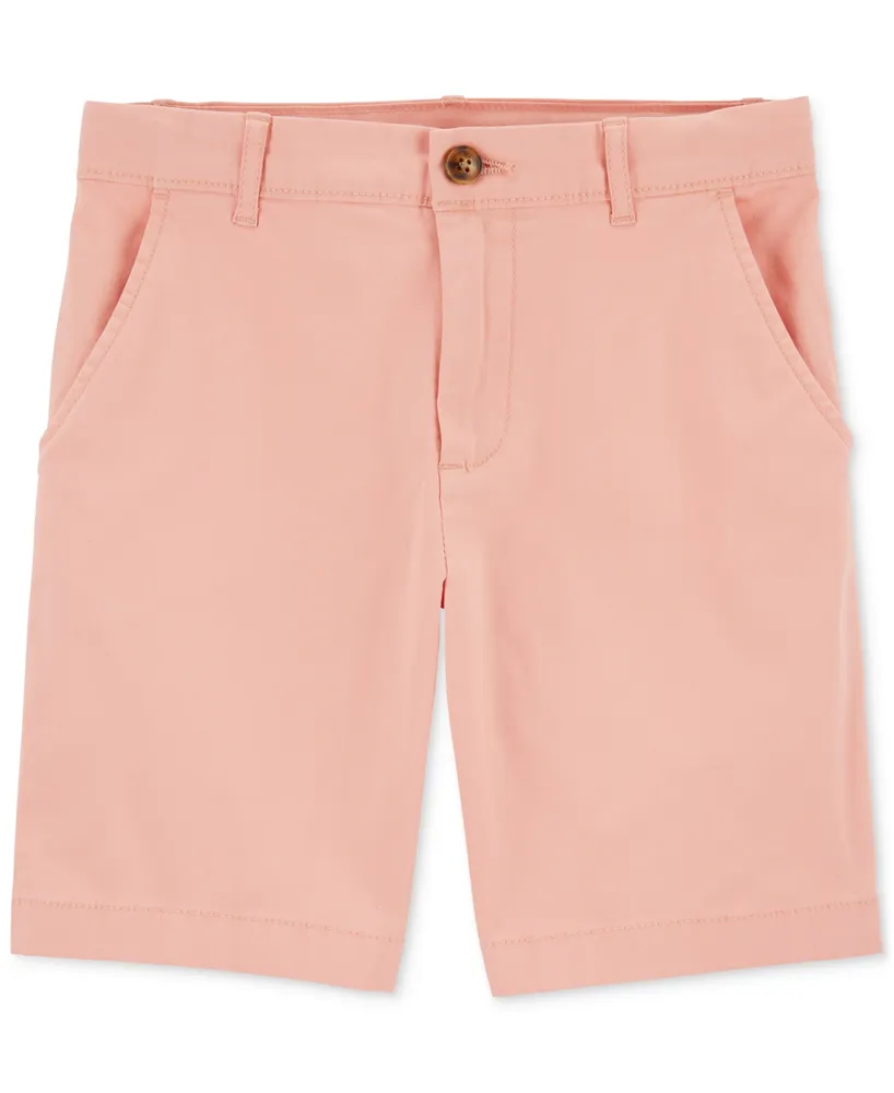 Carter's Big Boys Pastel Stretch Chino Shorts