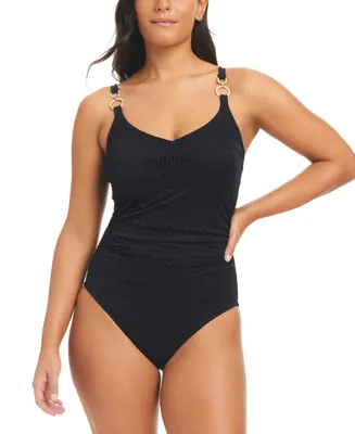 Beyond Control Women's Textured One-Piece Swimsuit