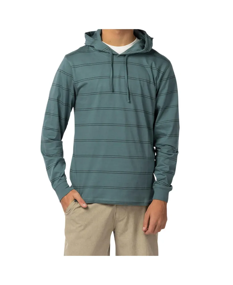 Rip Curl Men's Plain Stripe Hooded T-shirt