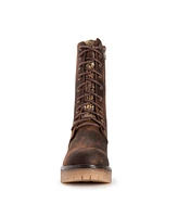 Muk Luks Women's Riser Jazz Heeled Boots