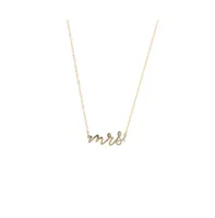 316L Queen Energy "Mrs." Necklace