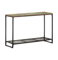 Console Table 43.3"x13.8"x29.5" Solid Reclaimed Wood