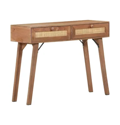 Console Table 39.4"x13.8"x29.9" Solid Mango Wood