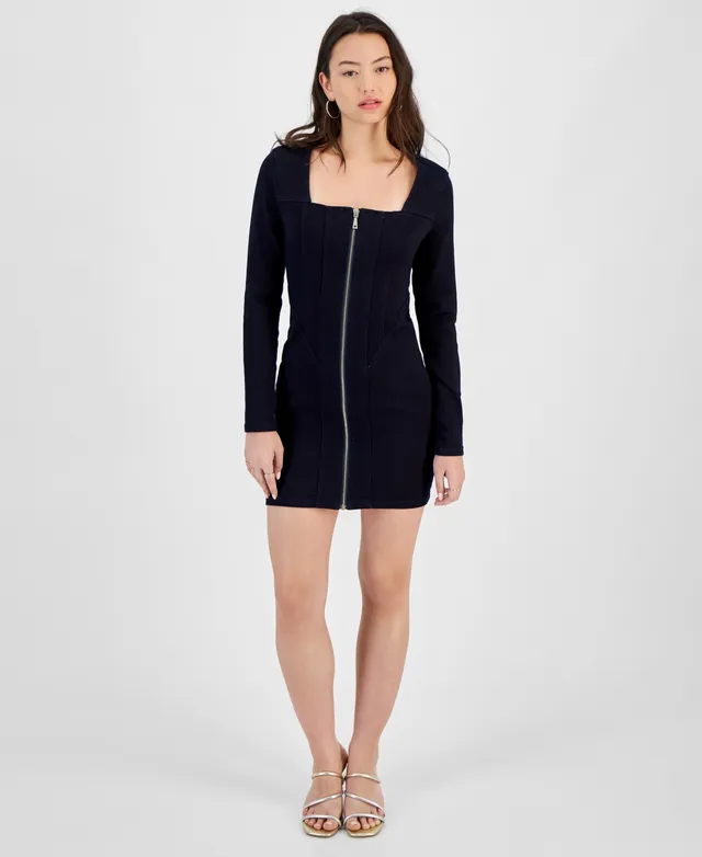 Guess Women's Stretch Denim Corset Dress | Dulles Town Center Guess Women's Stretch Denim Corset Dress | Dulles Town Center