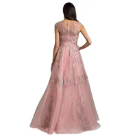 Women's Organza Ball gown With Overskirt