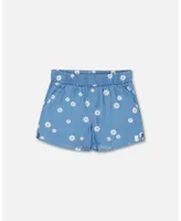 Girl Floral Chambray Short - Toddler|Child