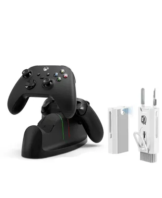 Charger for Xbox Series X|S Controller Dual Dock Charging Station With Bolt Axtion Bundle