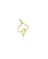 The Lovery Mini Gold Storm Charm 14K Gold