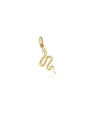 The Lovery Mini Gold Snake Charm
