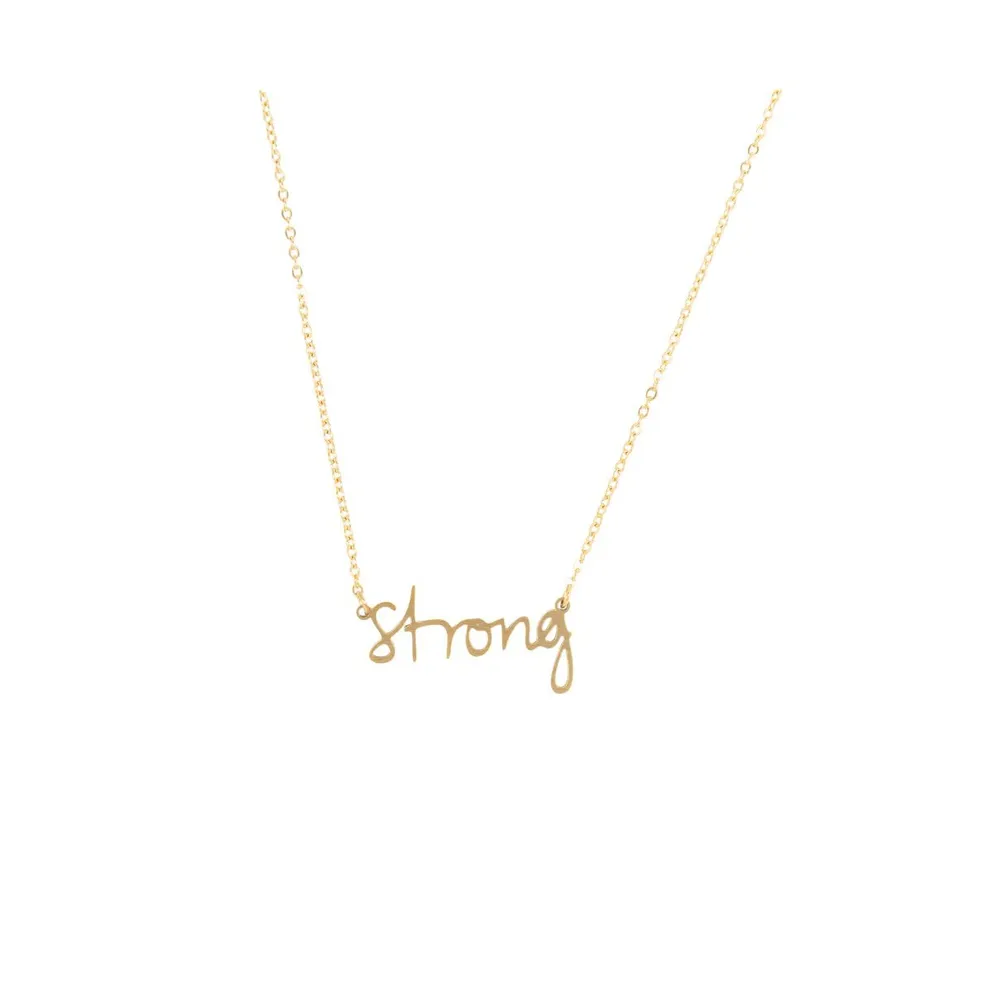 316L Absolute Affirmation "Strong" Necklace - Strong