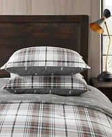 Eddie Bauer Alder Plaid Charcoal Comforter Set