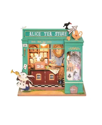 Diy 3D House Puzzle - Alice's Tea Store 136 Pcs