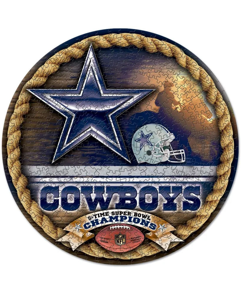 Wincraft Dallas Cowboys Round 500-Piece Puzzle