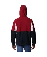 Men's Columbia Black South Carolina Gamecocks Lodge Quarter-Zip Hoodie