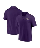 Men's Fanatics Purple Baltimore Ravens Component Polo Shirt