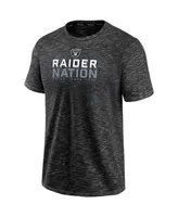 Men's Fanatics Charcoal Las Vegas Raiders Component T-shirt