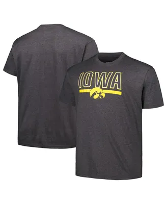 Men's Profile Black Iowa Hawkeyes Big and Tall Team T-shirt