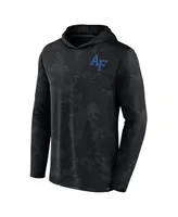 Men's Fanatics Black Air Force Falcons Camo Hoodie Long Sleeve T-shirt