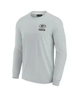 Men's and Women's Fanatics Signature Green Bay Packers Super Soft Long Sleeve T-shirt