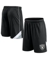 Men's Fanatics Black Las Vegas Raiders Slice Shorts