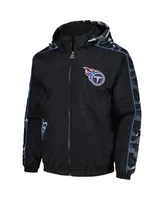 Men's Starter Black Tennessee Titans Thursday Night Gridiron Full-Zip Hoodie Jacket