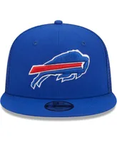 Youth Boys and Girls New Era Royal Buffalo Bills Main Trucker 9FIFTY Snapback Hat