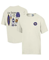 Men's Comfortwash Cream Lsu Tigers Camping Trip T-shirt