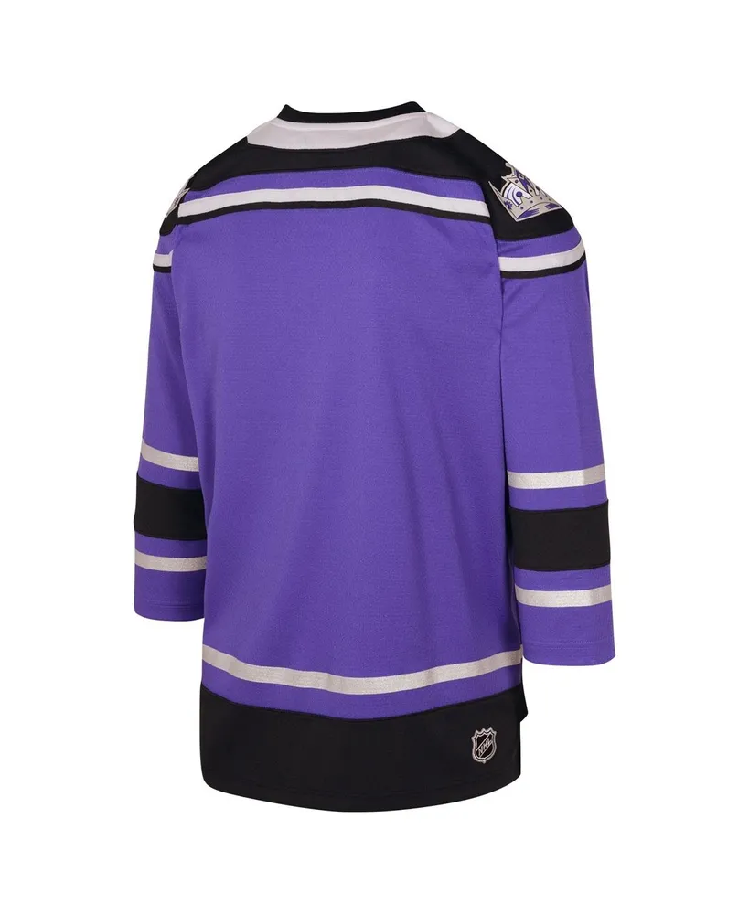 Big Boys Mitchell & Ness Purple Los Angeles Kings Blue Line Player Jersey