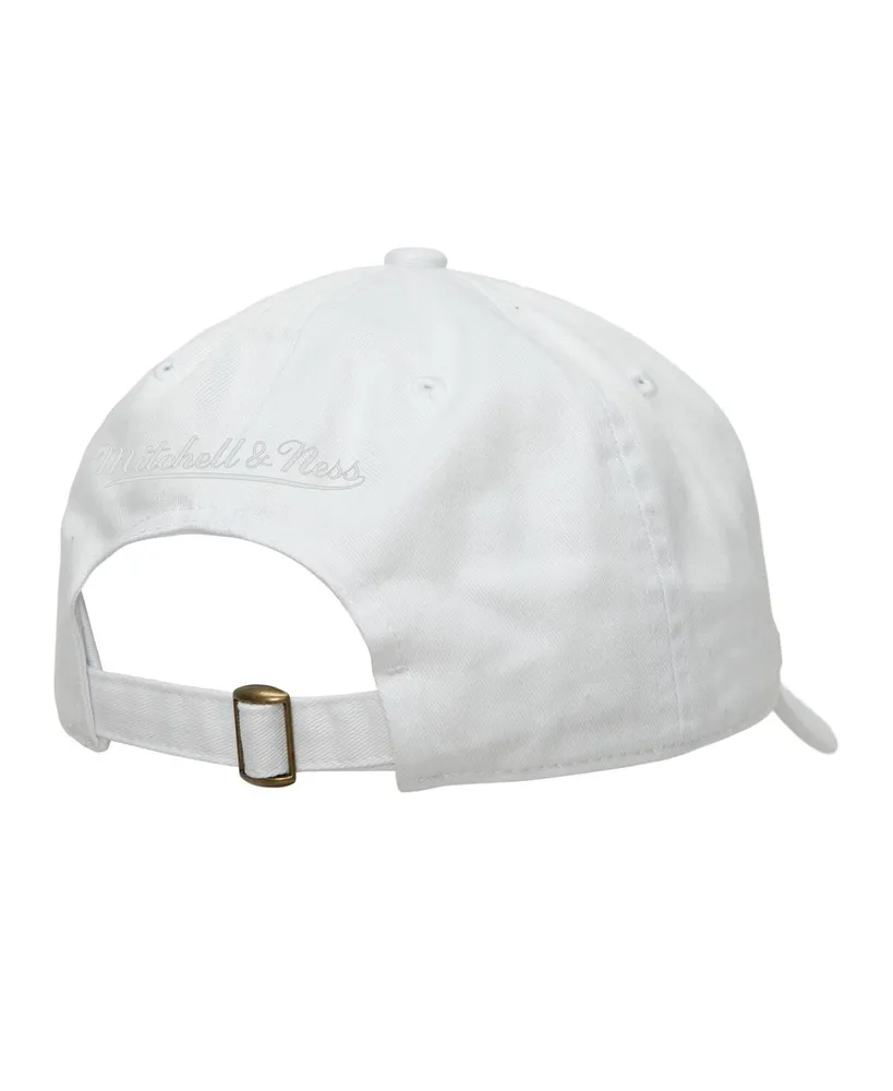 Men's and Women's Mitchell & Ness White San Diego Fc Flow Adjustable Dad Hat