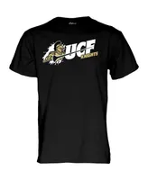 Men's and Women's Blue 84 Black Ucf Knights Jousting Knight T-shirt