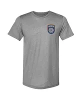 Men's 500 Level Heather Gray San Diego Fc Primary Logo Premium T-shirt