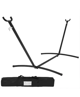 500lbs 9ft Portable Steel Hammock Stand with Carrying Bag