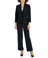 Le Suit Crepe Two-Button Blazer & Pants