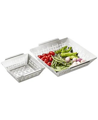 The Cellar Set of 2 Grill Baskets