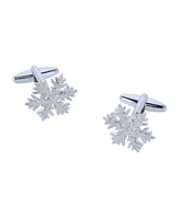 Trafalgar Cufflink Holiday Pack Snowflake and Mother of Pearl Set