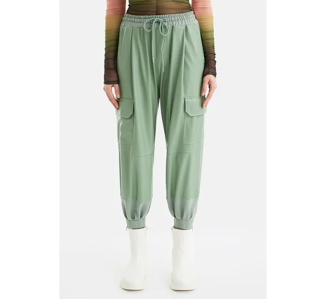 High-Waisted Performance Track Pants